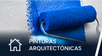 Rodillo aplicando pintura azul sobre una pared texturizada